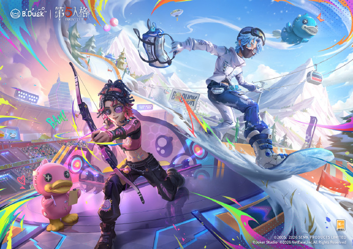 【联动爆料】第五人格×B.Duck小黄鸭 将开启联动第三弹！