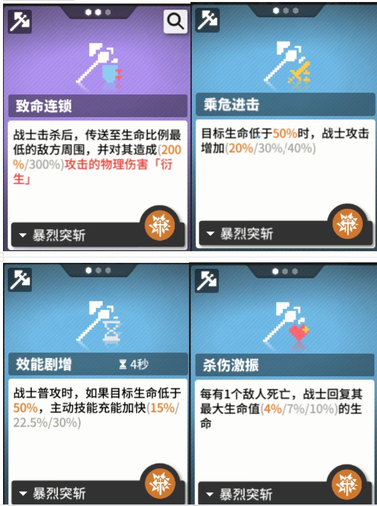 【主线攻略】全函数讲解及个人评价推荐，教你不再乱选函数——战士篇 