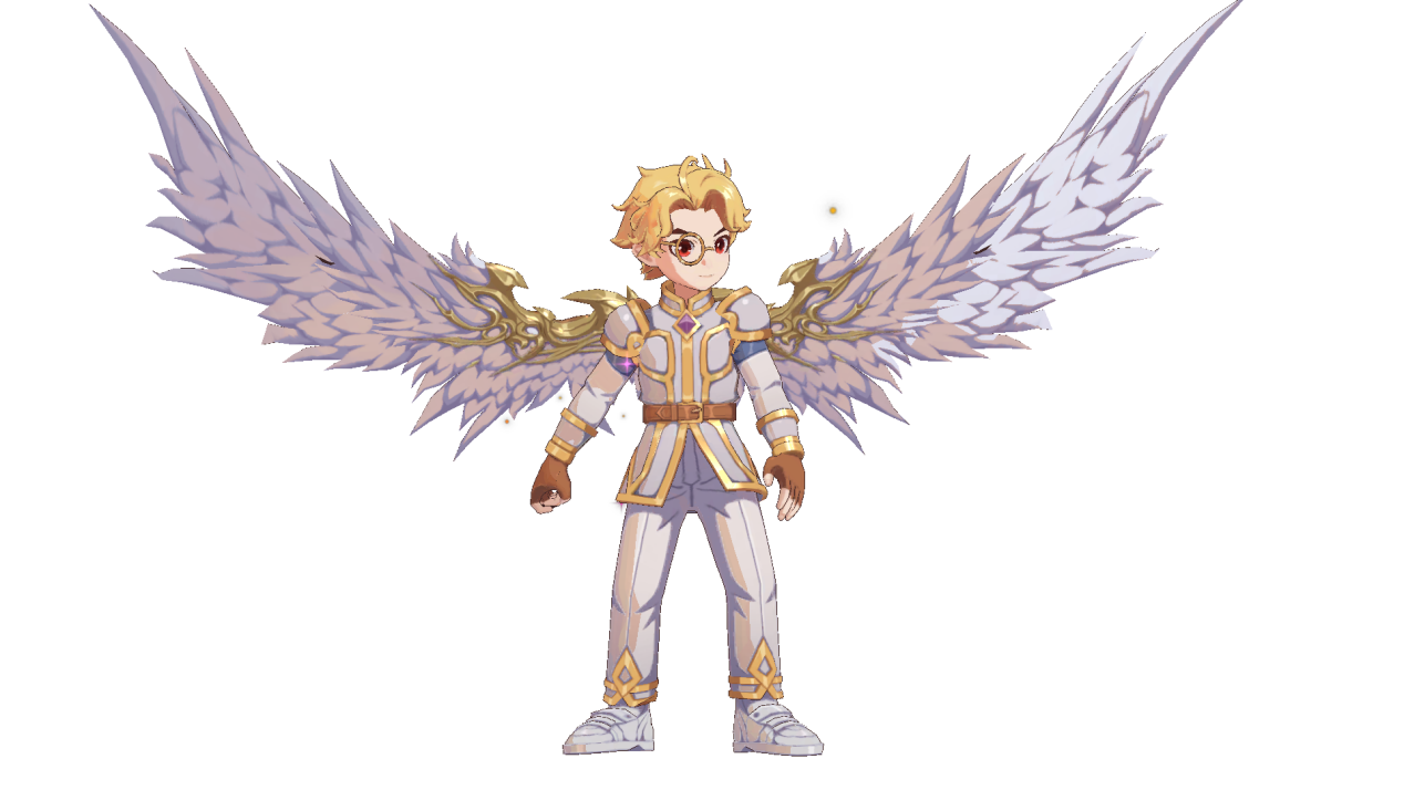 【圣光临身·羽落成诗】圣光初现，光影随行，共赴云端相遇