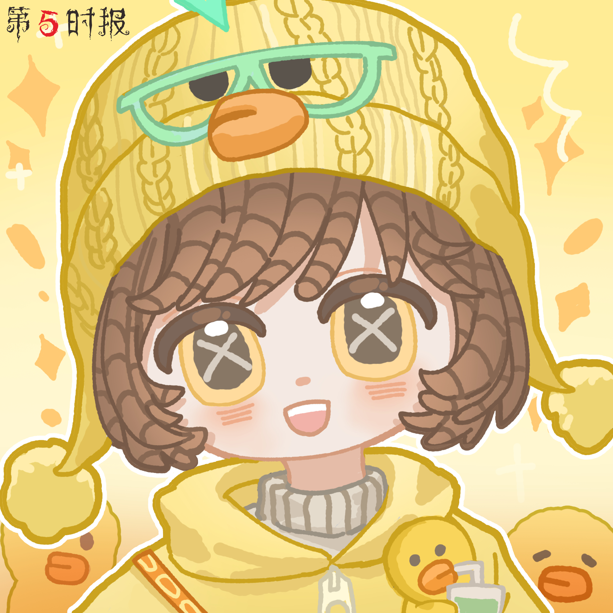坠可爱的动物小蛋糕