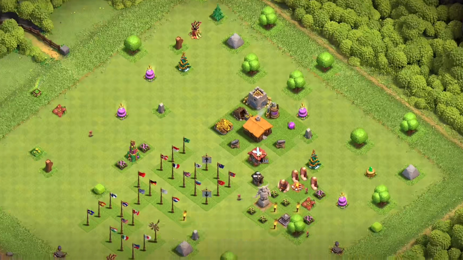 部落冲突：公认1本天花板，216级谁能与之相比，大概是骨灰玩家！