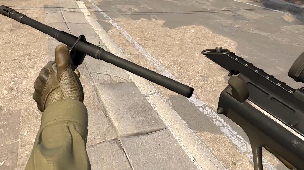 CSGO的AUG拆枪管有什么用？