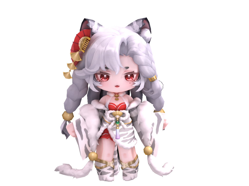 【皮肤上新】雪姬·魅影丨百魅冰骨柔，白虎烈风凛