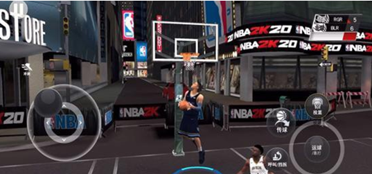 美职篮2K20：低位进攻勾手动作看投篮条更精准慕课使用艾尔杰弗森