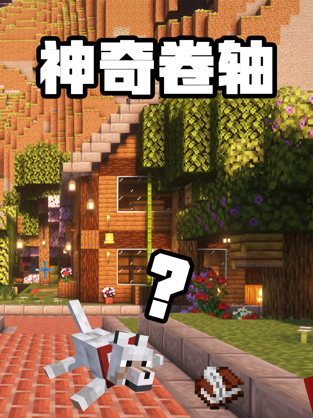 什么？布鲁斯捡到了神秘卷轴！