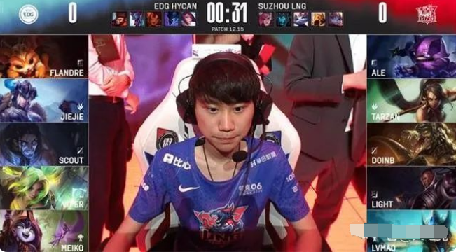 EDG 3-1淘汰LNG晋级败决，Scout塞拉斯一扛五