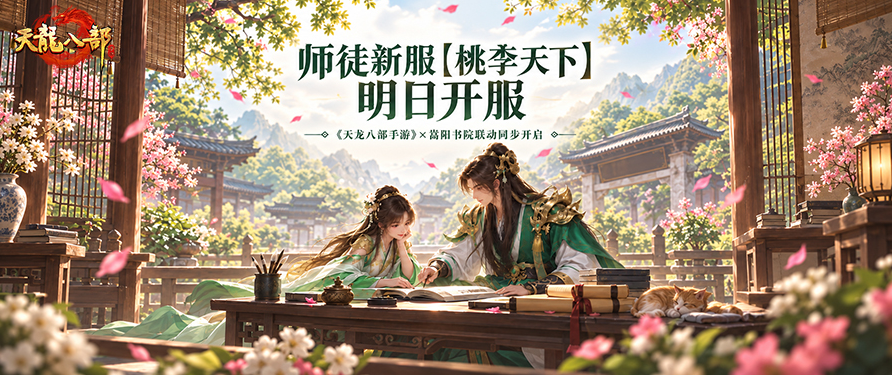 内含抽奖丨天龙携手嵩阳书院共话千年师承，师徒新服明日开启