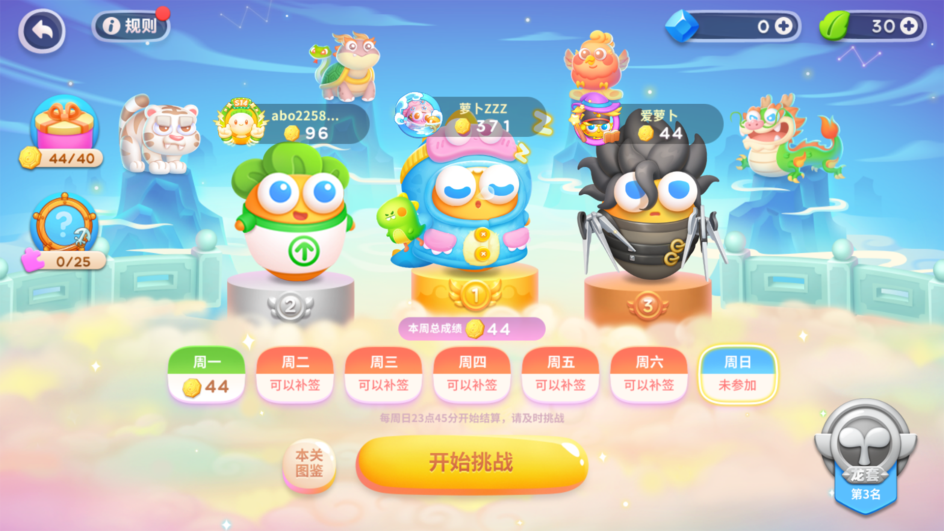 新新新赛季到！四大神兽现已集结，波波大圣速来应战！