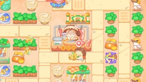 主题更新~香芹喊你来玩美食消消乐啦！