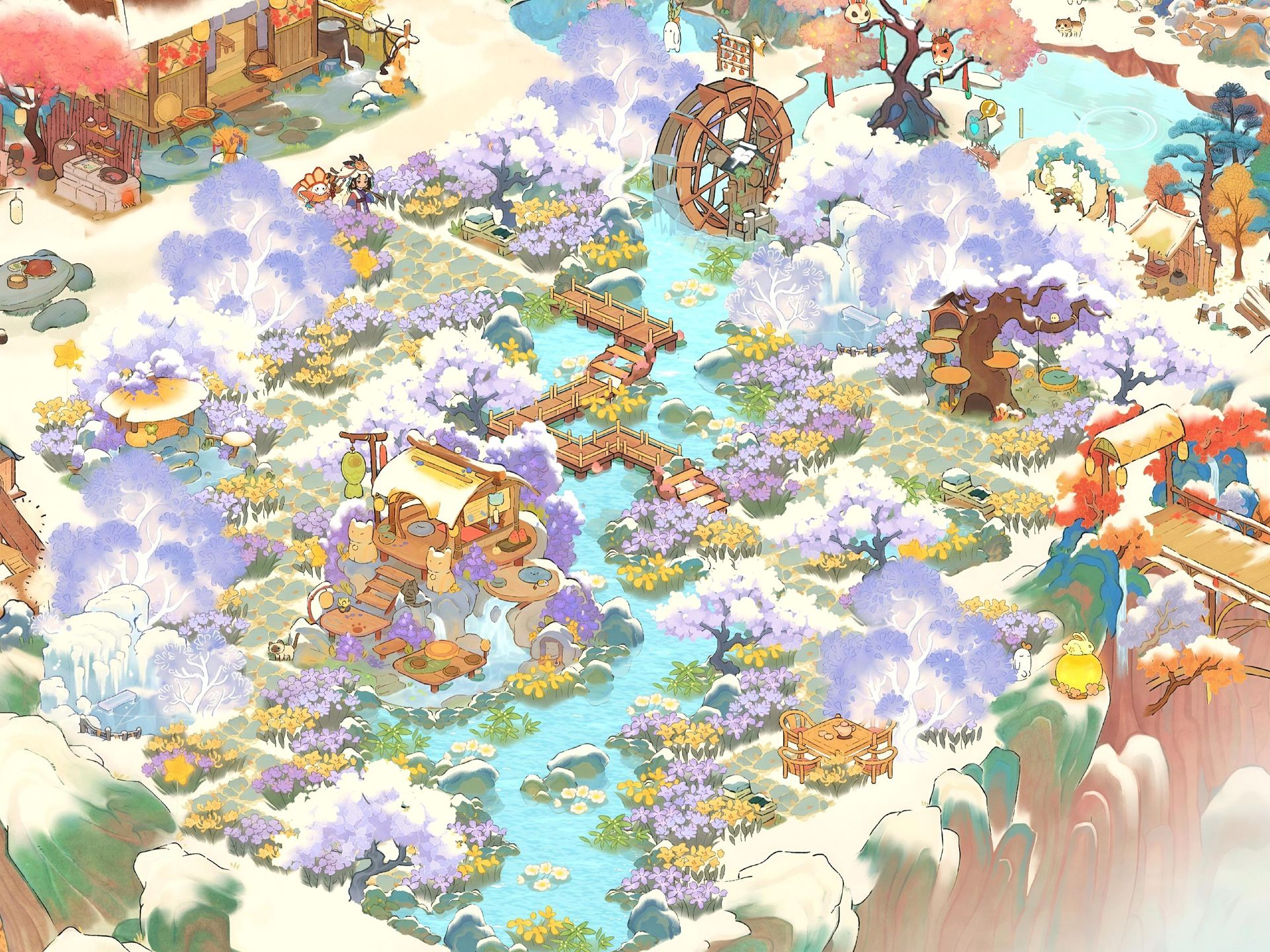 桃源‖一岛猫屋布局