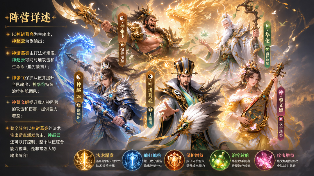 《卧龙三国》全神爆发流（全神）