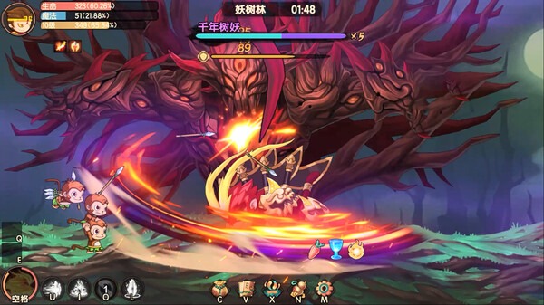 经典闯关 RPG 怀旧之作《造梦西游：无双》Steam 商店页面上线