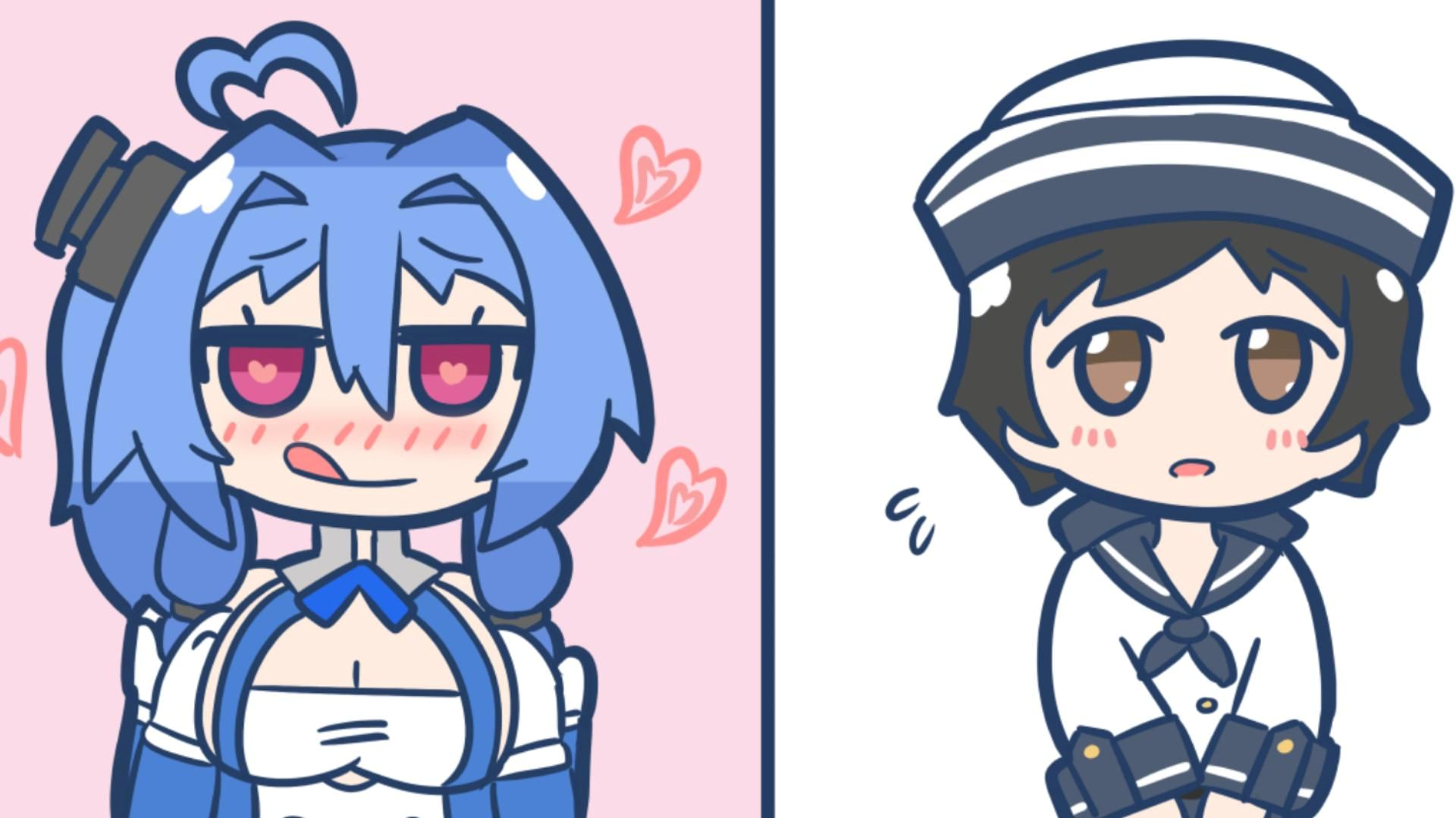 像你这样的小指挥官生来就是要被姐姐吃掉的