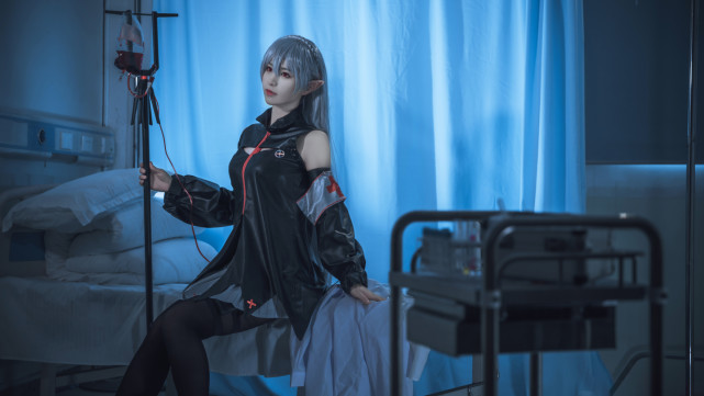 明日方舟 华法琳cosplay