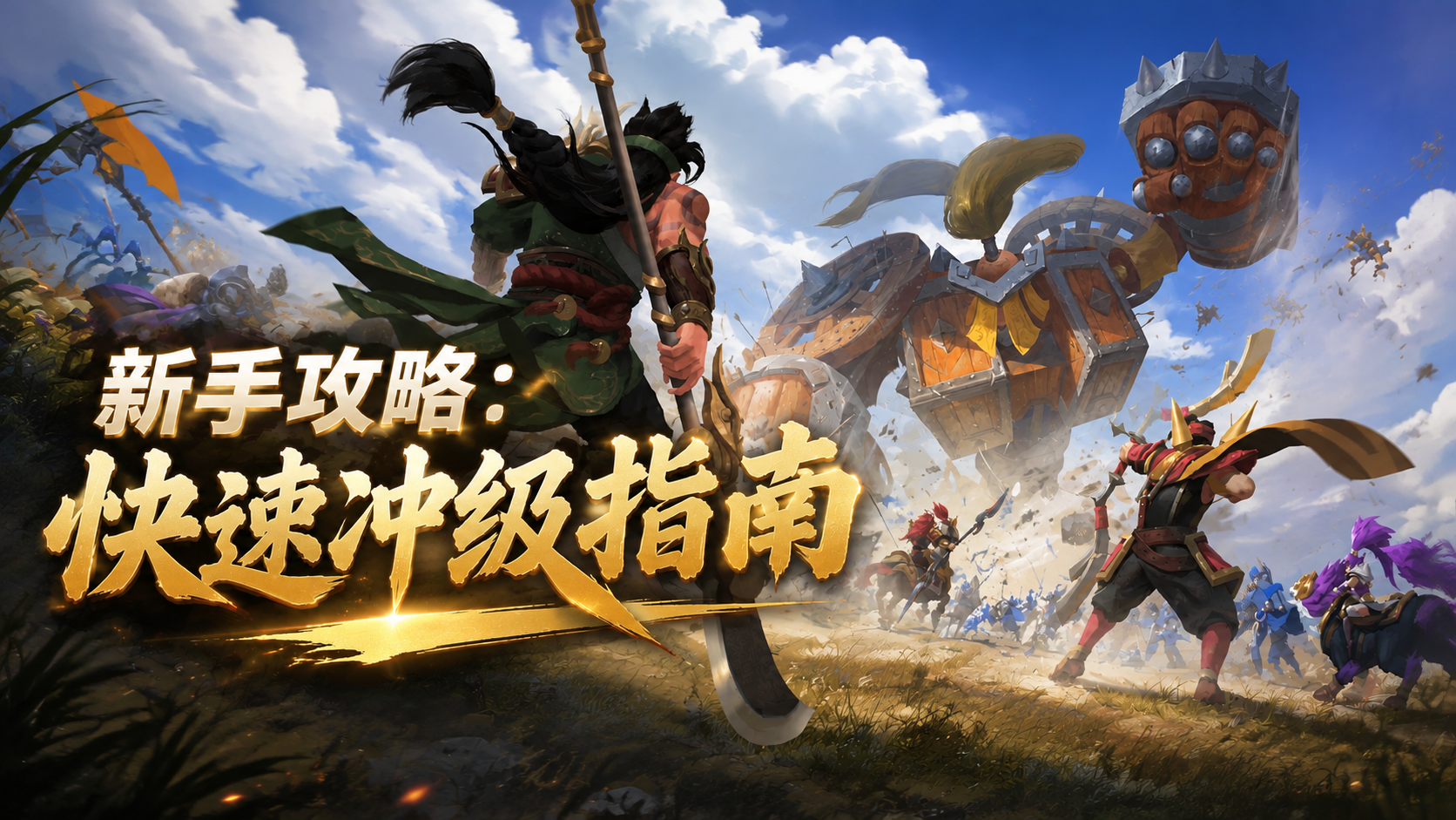 《征战王权》新手攻略：快速冲级指南