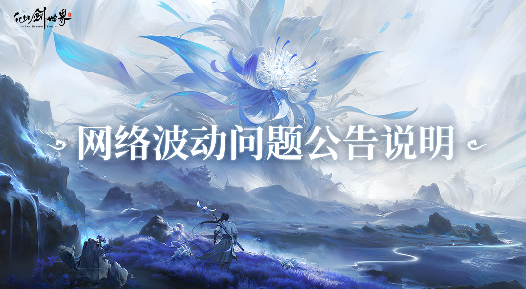 关于本次测试网络波动问题的公告说明