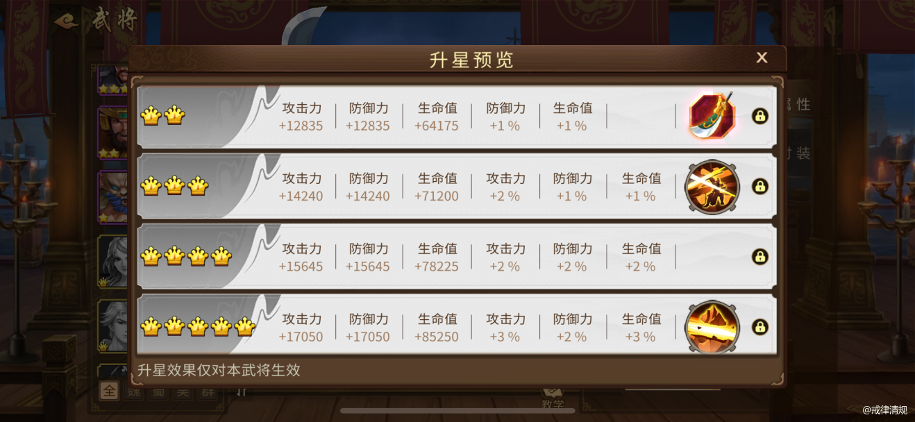 专武不仅提升攻击、防御、生命等基础属性，更具备专属技能“偃月临渊”，可大幅增强PVE输出与斩杀能力，