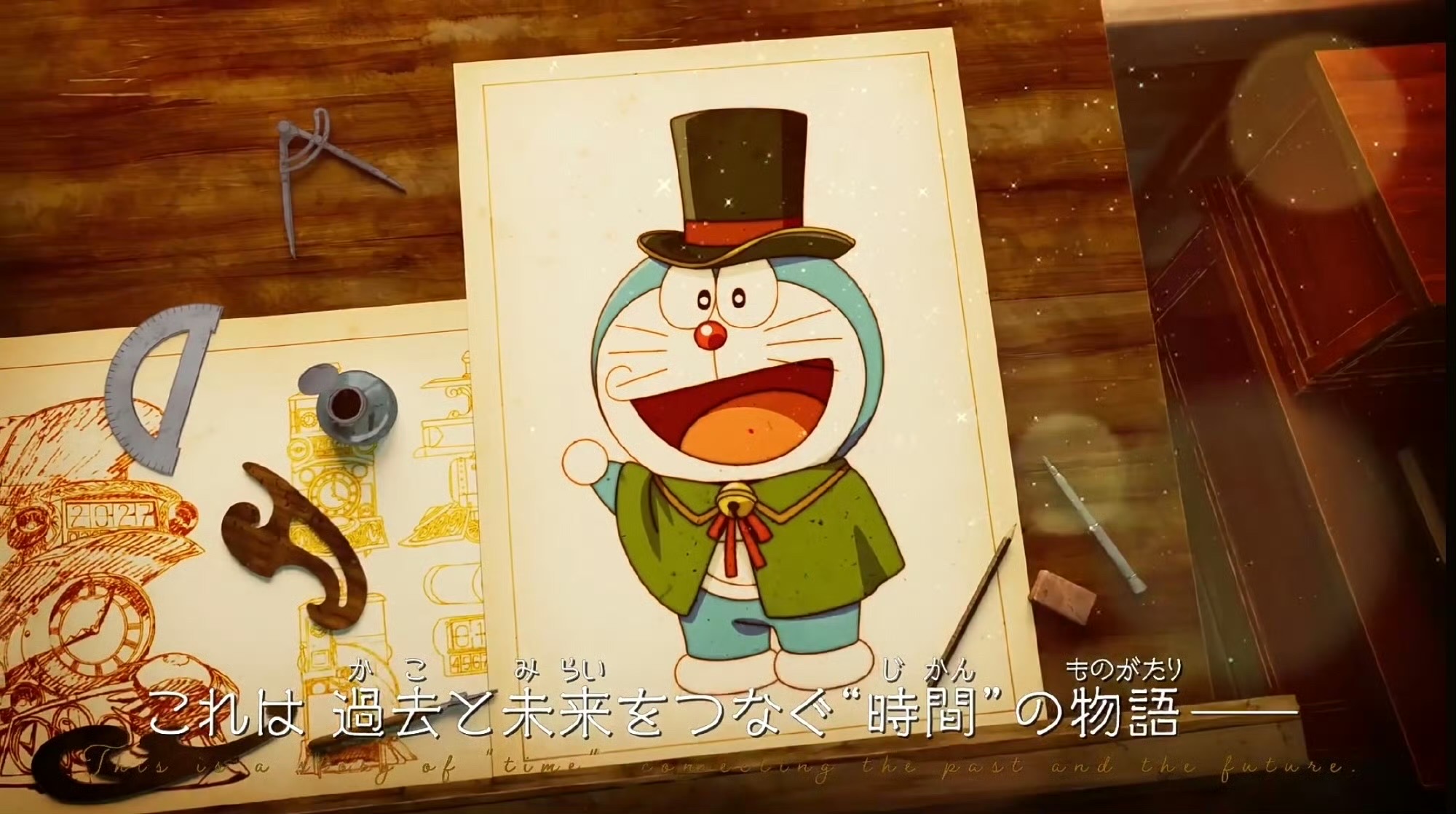 《哆啦A梦》全新原创剧场版——《大雄的蒸汽时间车》发布PV，2027年春季上映！