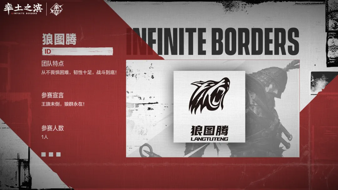 直击邀请赛丨参赛团队-【狼图腾】：独狼易折，群狼可敌虎，始终战斗到底！