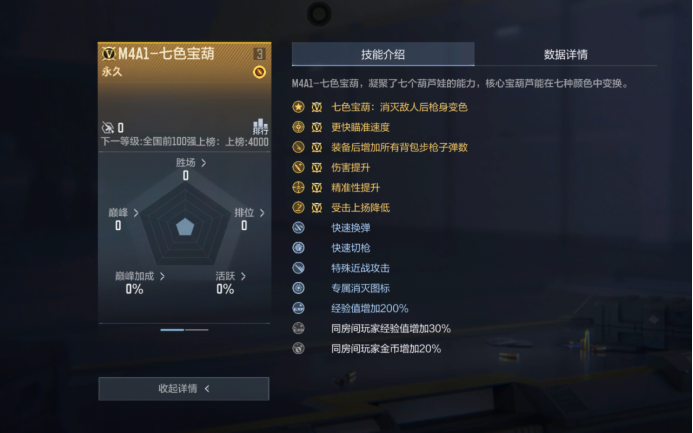 葫芦娃夺宝返场，M4A1-七色宝葫携皮肤万化等你来拿！