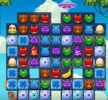 开心消消乐：收集冰块小鸡重要靠魔力鸟，还得谨防飞碟吃金豆荚