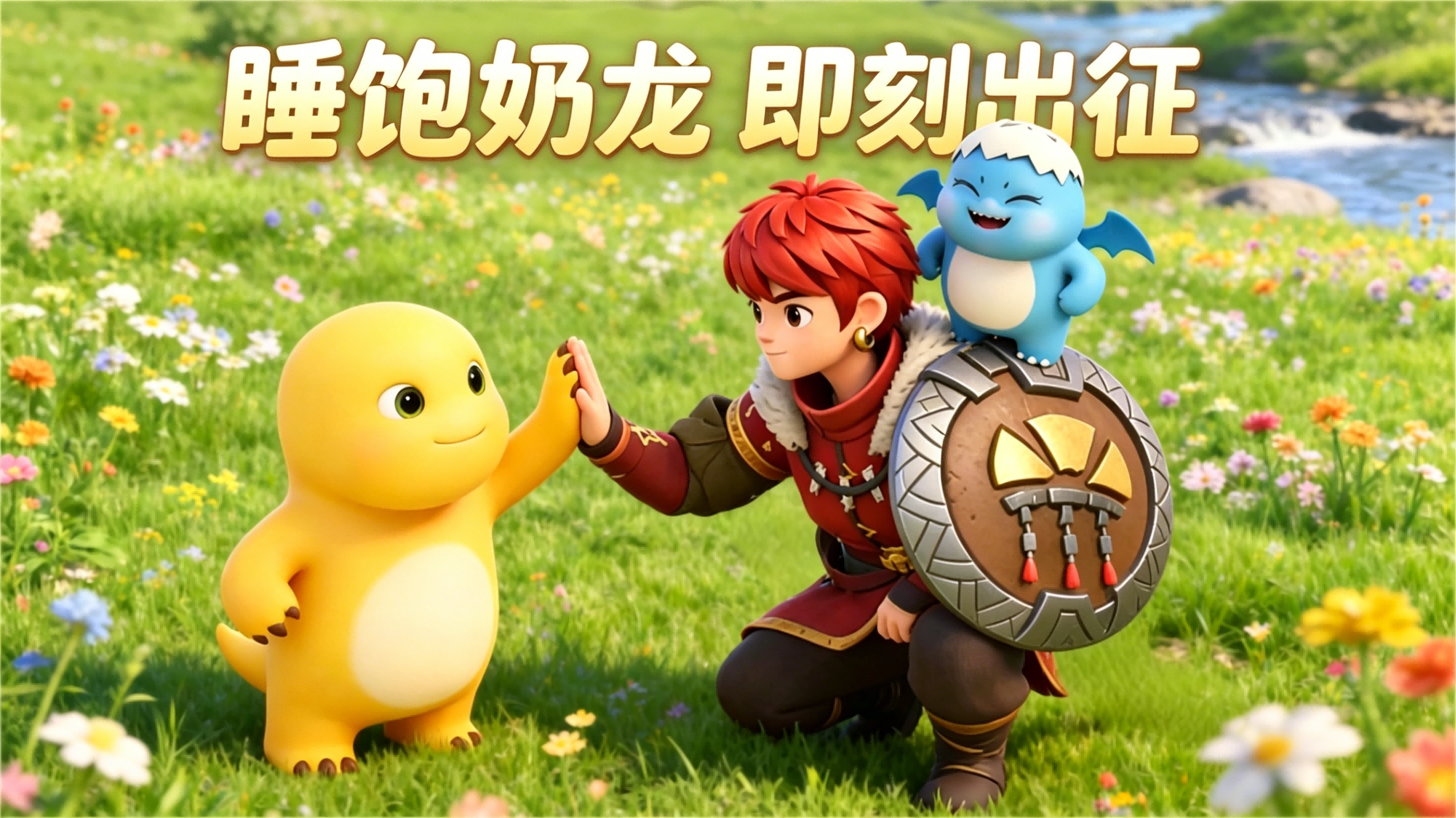 睡饱奶龙，即刻出征！ 驯龙之旅5月26日全平台公测！奶龙联动第1期来啦！​