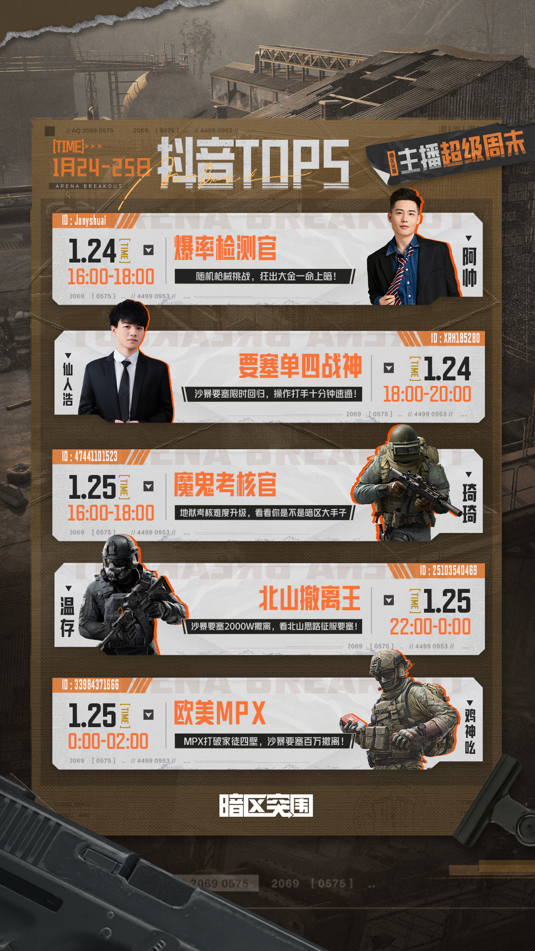 主播超级周末丨沙暴要塞教学局！单四战神带你十分钟速通！