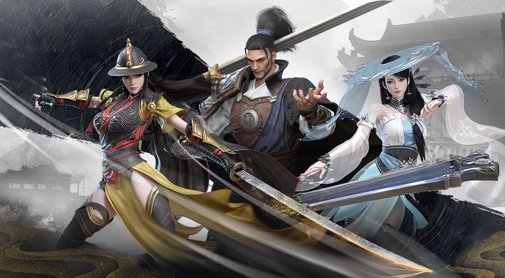 《武侠乂》百人武侠战场，冷兵器厮杀，一招一式定生死！ 