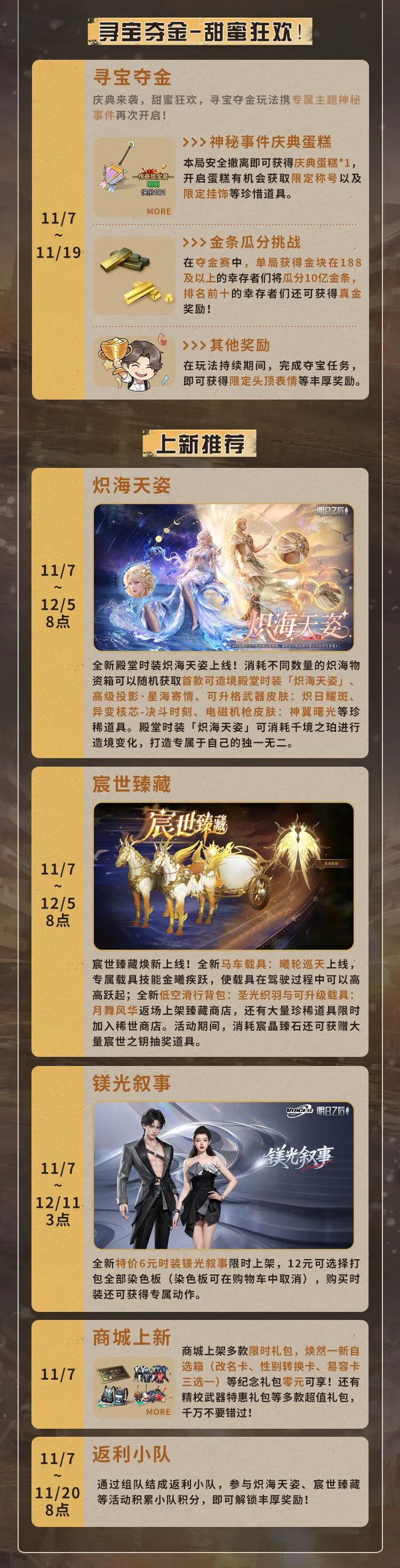 更新公告 | 七周年庆典来袭，丰厚好礼一起狂欢！