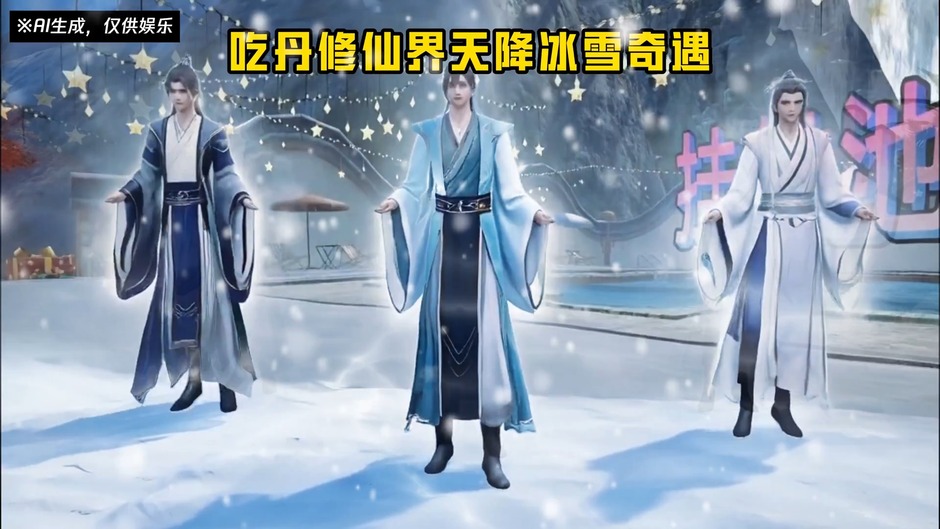 什么？吃丹修仙天降冰雪奇遇？！