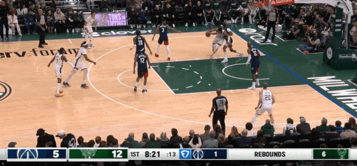 1月1日NBA赛事精彩瞬间