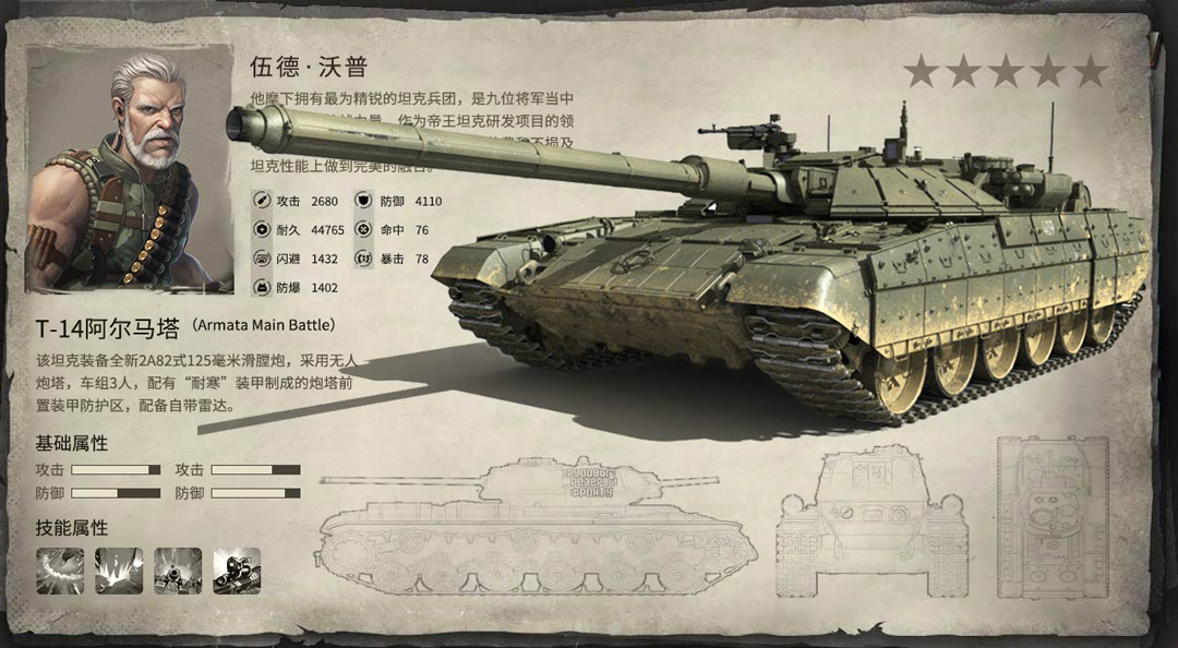 百余坦克兵种，多种策略搭配