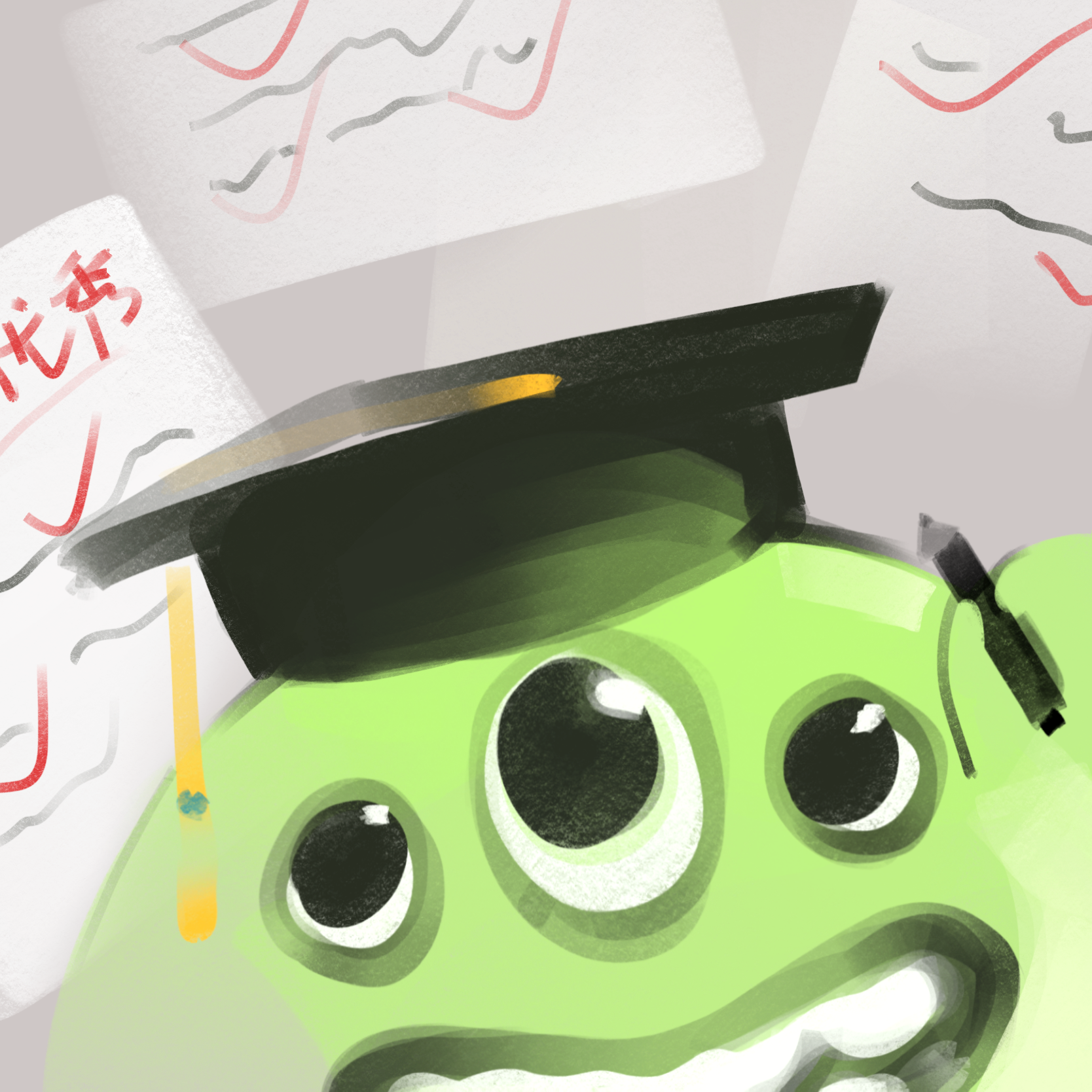 【球球同人】开学惊掉下巴！塔坦居然是隐藏学霸