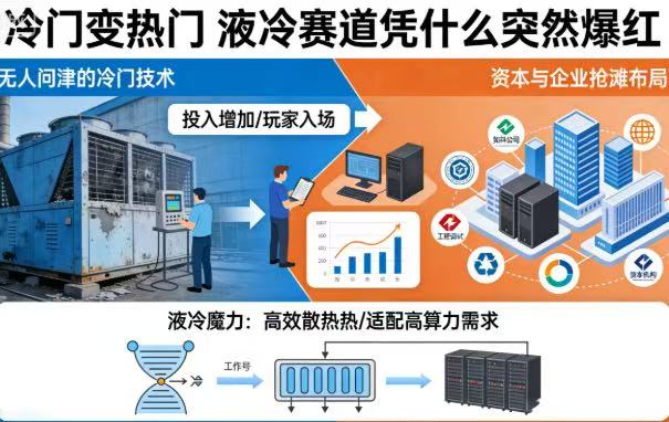 冷门变热门 液冷赛道凭什么突然爆红