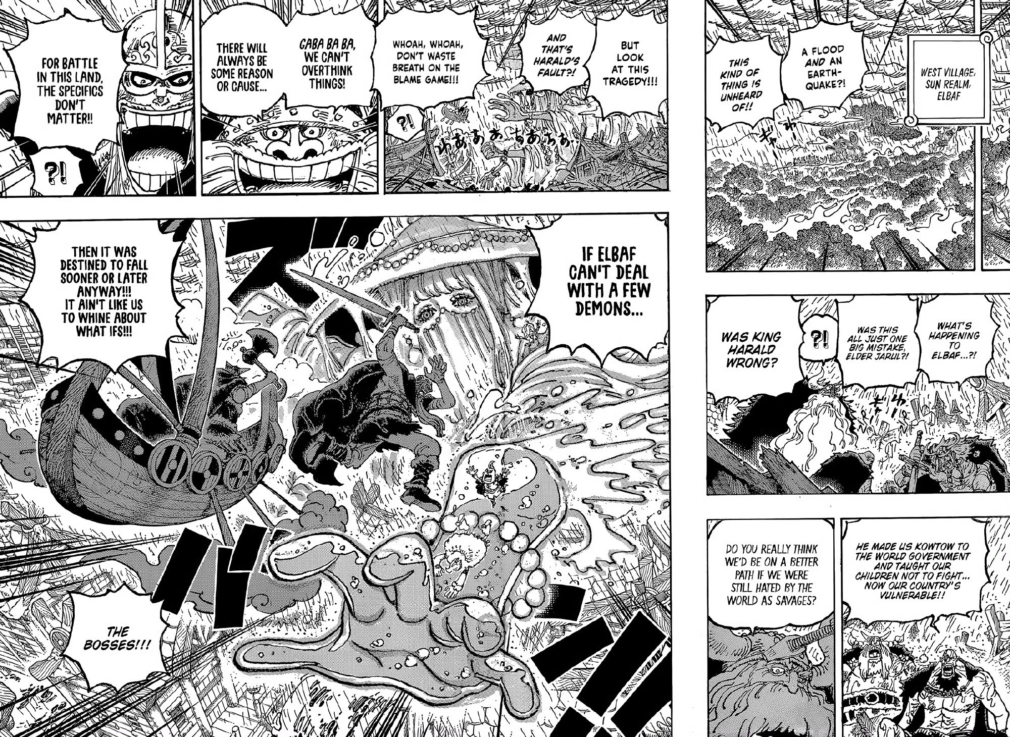 《航海王》漫画1193话：路飞五档形态又发生变化？索隆练习“霸王色霸气”！