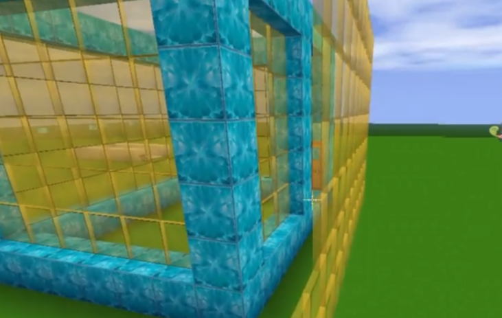 迷你世界：做一个水族箱，装饰自己的房间