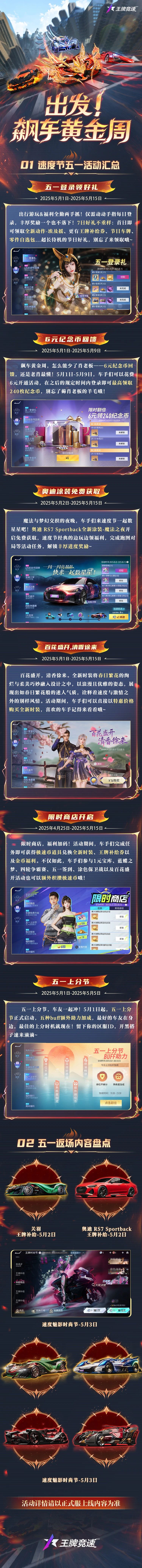 出发，飙车黄金周！