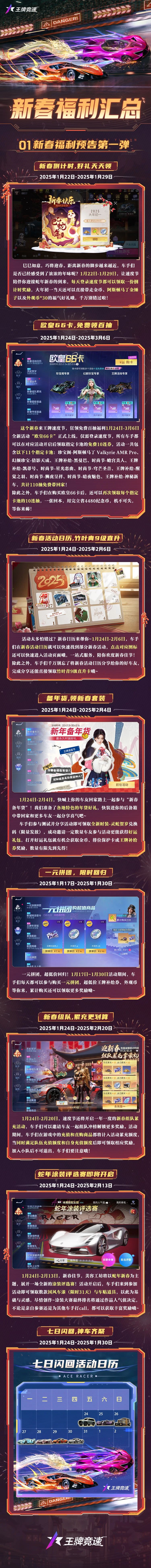 新春福利预告第一弹！七日闪回阵容公开
