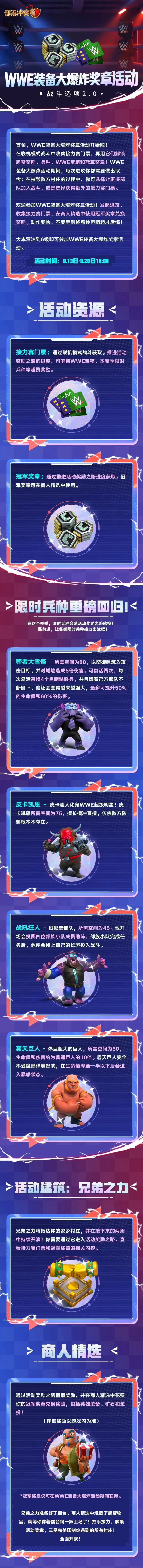 WWE丨装备大爆炸 x 战斗选项2.0