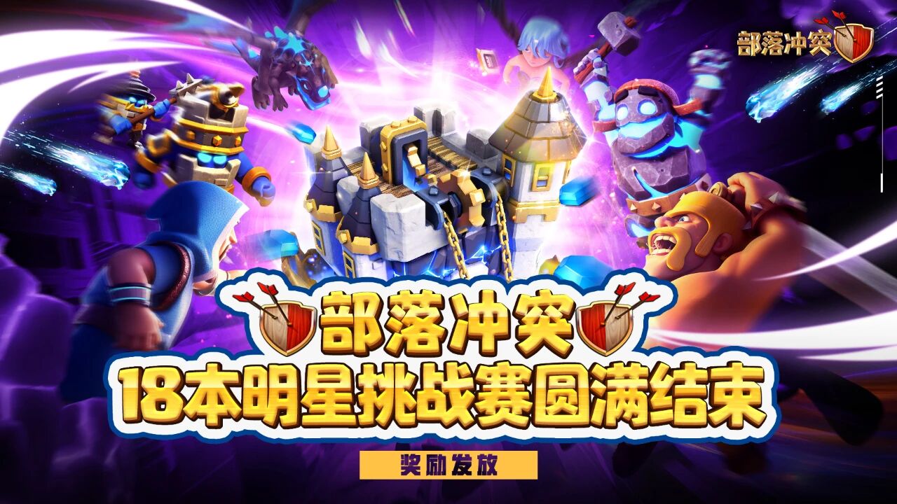 18本明星挑战赛圆满结束，全服奖励发放！