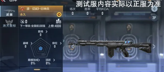 新版本 | 九重神兵！G3A3-衍神兵属性技能抢先看