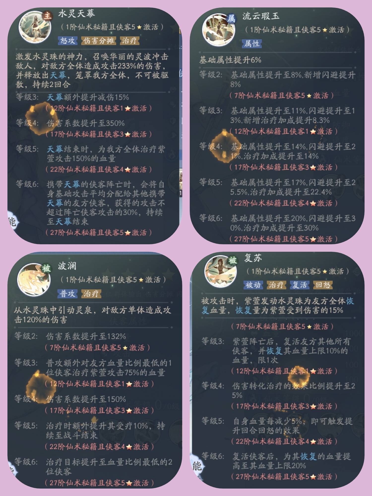 【玩家攻略】阴阳紫萱心得分享