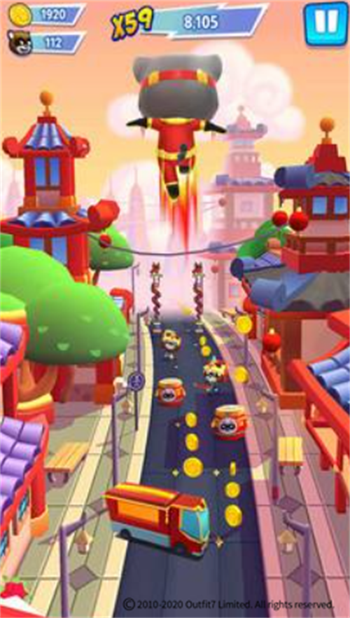 《汤姆猫英雄跑酷》：满满正能量，积极又向上