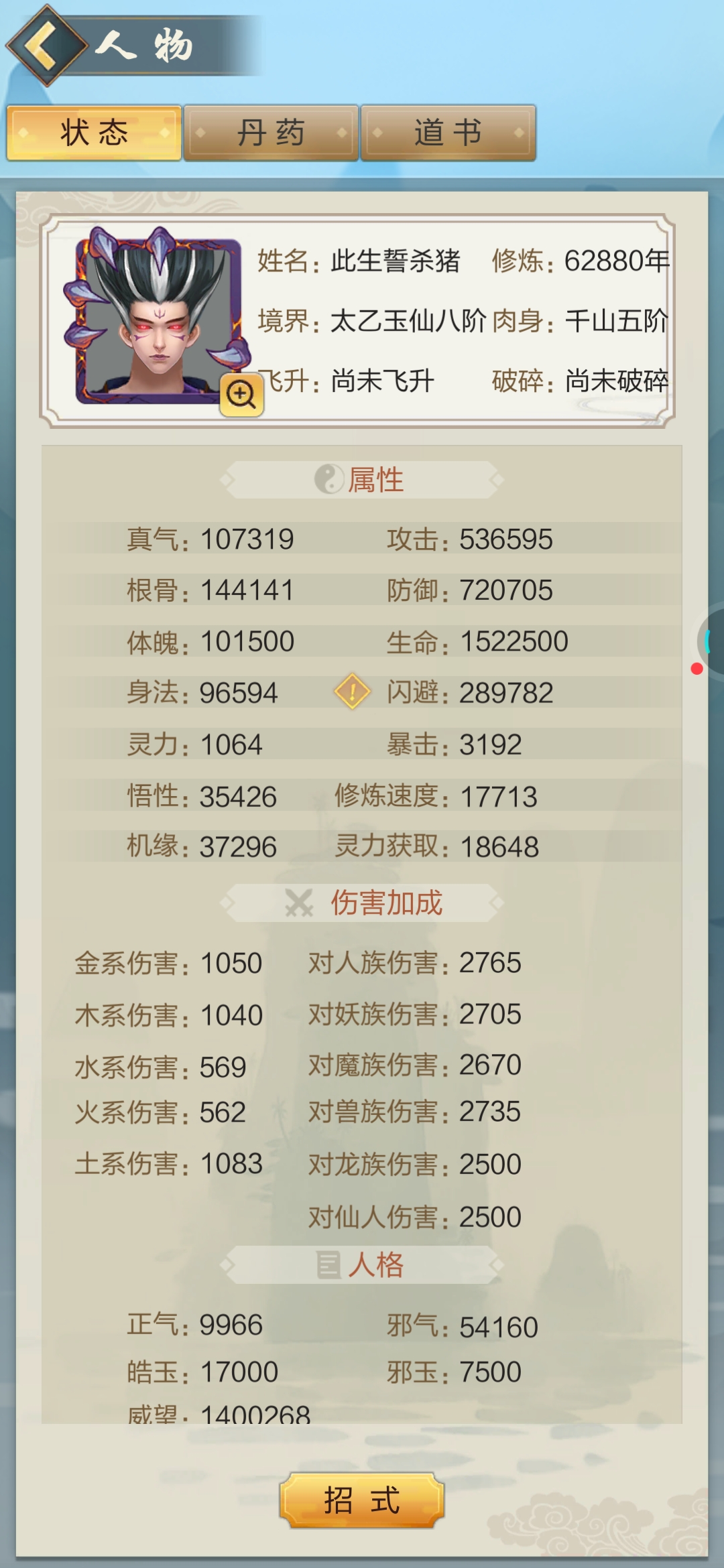 豹子头佛系的快乐，目标天界混元人间大罗