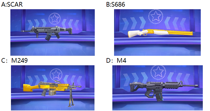 【已开奖】你觉得哪把枪更适合自己？