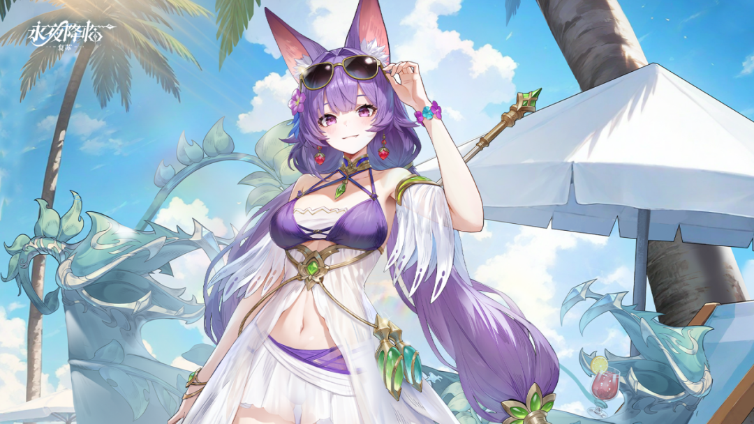 叮～请查收你的泳装壁纸！快来视觉降温→