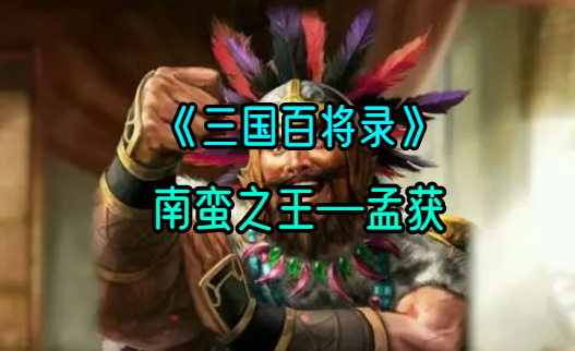 南蛮之王—孟获