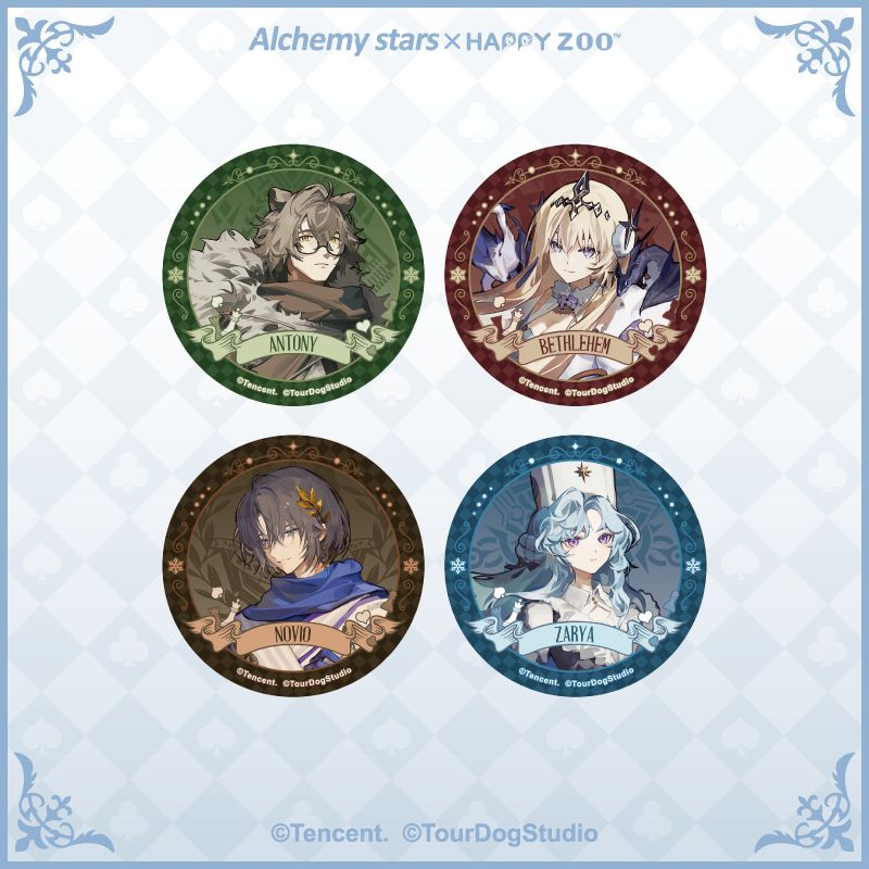 ✦白夜极光×HAPPY ZOO冰雪童话奇遇主题咖啡厅通贩公布✦