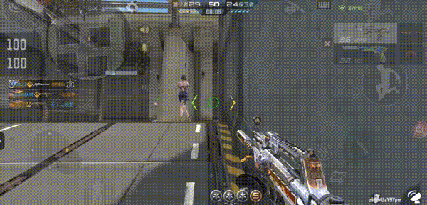 【武器评测】流浪地球联动武器QBZ97-智控天眼，点射体验还不错