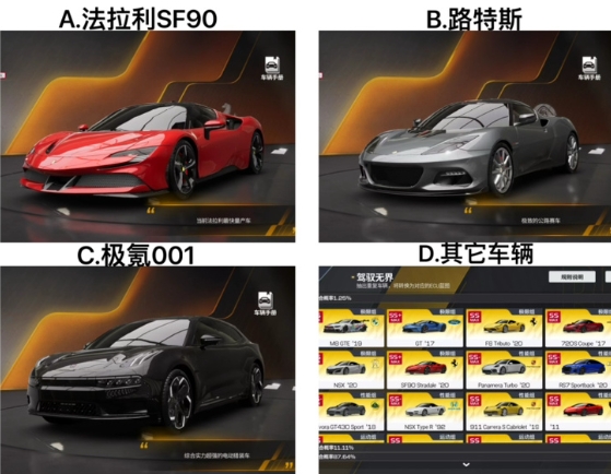 【已开奖】常驻车辆中你最喜欢哪一款？